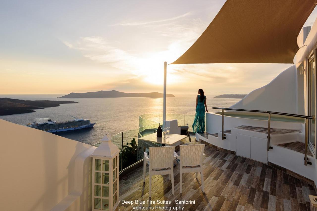 Fira Deep Blue Suites Dış mekan fotoğraf